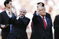 【悲報】トランプ大統領、FIFAインファンティーノ会長を次期国連事務総長にする考え