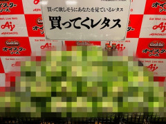 【これは草】味の素「顔を貸してくれないか？」→藤原竜也さんの顔付きレタス爆誕