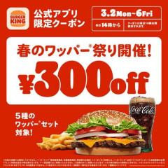 【悲報】バーガーキングさんのクーポン、ガチで改悪されてる・・・・・・・・・