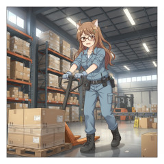 工場・倉庫で働いてる人🏭