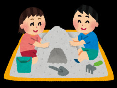 【辛い】1歳10ヶ月のうちの子、公園の砂場とかで他の子のおもちゃで遊びたがる。引き離そうとしても見向きもしないし、ほんと申し訳ない