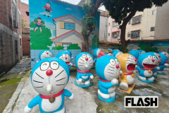 中国で「偽ドラえもん」が観光名所に！どら焼き店でもカフェでも平気でパクリ…藤子先生が泣いている