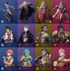 ＦＥ最新作の主要キャラがコレ