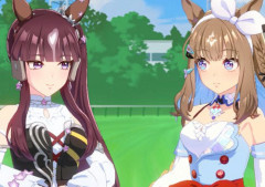 【ウマ娘】虫取り勝負をララに仕掛けるアイちゃん達