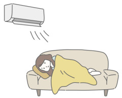 エアコンの温度18度にして布団かぶって寝てる人いるでしょ？