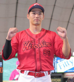 カープ中村奨成、打率.263 4本 5打点 3盗塁【2軍成績】