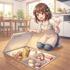 床下収納に何入れてる？