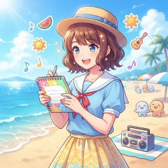 夏ソングの曲のタイトルを組み合わせてみるトピ