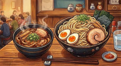 【画像】男ならつけ麺1.5キロくらい軽く食えるよな！！！