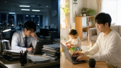 【ずるい！】子持ち同僚←らくらくリモートワーク、定時勤務　ワイ独身←毎日出勤残業