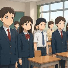 起立、礼は軍隊をイメージさせるから廃止する学校が増加