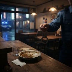 「腹が減ったけんがしょうがないやん」“無銭飲食”で42歳の女を現行犯逮捕