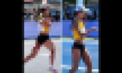 女性ランナーがマラソン中、生理に→ドバドバと血を流しながらも無事完走し世界中から称賛へ