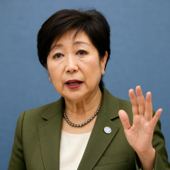 小池都知事、円安は「メリットがある」海外スタートアップ誘致に有利