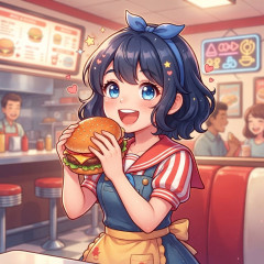 ハンバーガーが好き！