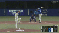 【中日対DeNA15回戦】DeNA・エンカーナシオン、中日・柳から第5号先制ソロホームラン！！！！！！！！！！！！！！！！