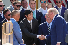 【MLB】大谷翔平×トランプ大統領！笑顔の2ショットをホワイトハウスが公開