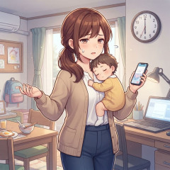 二人だけの仕事してる人