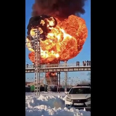 【動画】ロシア、ドローン爆撃で連日大炎上