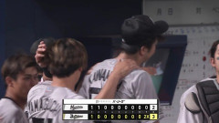 7月24日　オリックス３－２ロッテ　先発河村が9回まで1失点の快投もあと少しのところで踏ん張れず手痛い逆転サヨナラ負け…