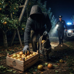 【速報】梨盗んでたやつ、逮捕されるwwww