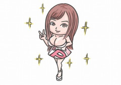「ミルキー・グラマー」Ｉカップの新人グラドルが凄い！！