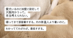 【悲報】某野球選手さん、犬がいるのに冷房ケチったことを匂わせ彼女からリークされ炎上・・・