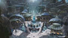 【FF14】白銀のプレイヤータウン「ファルガルズ」のウォークスルー動画が公開！戦艦ナグルファルの内部にある都市