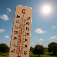 過去最長 国内で5日連続40℃以上(酷暑日) 三重県桑名市で40.2℃