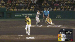 【阪神対巨人16回戦】巨人・佐々木俊輔、阪神・及川から第７号ソロホームラン！リードを４点に広げる！！！！！！！！！！！！！