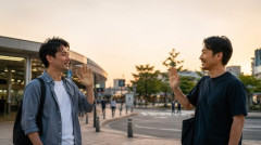 【挨拶】オッサン同士の別れ際の挨拶、正解が分からない
