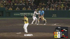 【悲報】阪神タイガース、大城に２回デッドボール