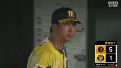 藤川監督「一番与死球が多いのが巨人。そういう風な勝負になっていきますけど」