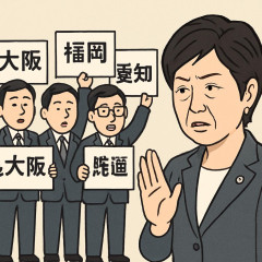 副首都に大阪・福岡・愛知が名乗り、北海道・宮城も意欲…小池都知事「東京一極集中の是正」警戒 都幹部「バックアップは立川市で整備」