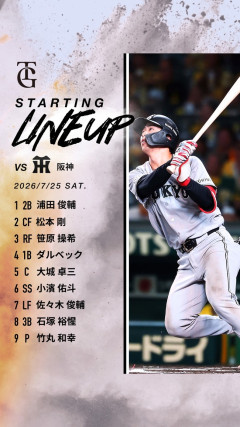 【悲報】巨人のスタメン、ガチで知らんやつばっかりになる