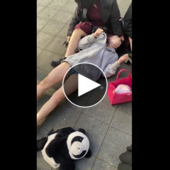 【動画あり】ODした少女、打ち上げられた魚みたいになってしまうｗｗｗｗｗ