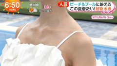 【大量画像】めざましテレビ、朝から美女のビキニを大量放出wwwww