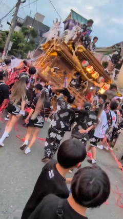 【動画】今年の祭り、ギャルだらけ