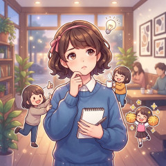 一人で挑戦するか迷ってる事に経験済みのガル民が背中を押したり押さなかったりするトピ