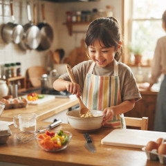 子供が料理をしたがる