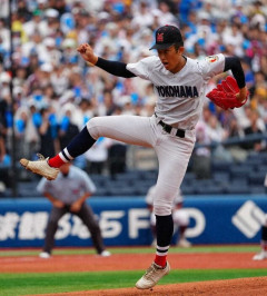 【神奈川】横浜・織田翔希が圧巻の完投勝利！9回にこの日最速157キロ　怪物が聖地へ　 横浜11-1桐光学園 2年連続22度目