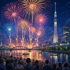 【画像】隅田川の花火大会ｗｗｗｗｗｗｗｗｗｗｗ