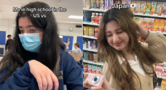 海外「日本の方が断然可愛い！」 日本留学のアメリカの女子高生、別人のように垢抜けてしまう
