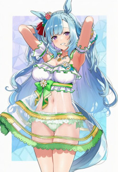 【ウマ娘】マックちゃんの水着ってこんなスケスケだったっけ…？