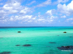 【画像】沖縄来てるけど海がヤバい