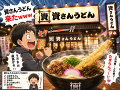 資さんうどん来たｗｗｗ