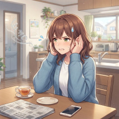 家族のうがいのガラガラ音が不快