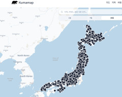 韓国人「まるでホラー映画の世界だ…！」日本全土を埋め尽くすクマ出没マップの凄まじい密度に韓国から驚きの声！