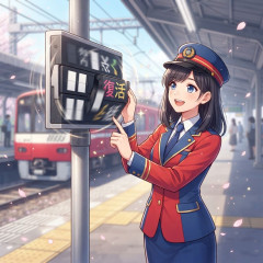 京急パタパタが「復活」 愛された「文字板の回転」何駅に設置?