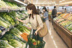 【謎習慣】スーパーで野菜コーナーから回らないと落ち着かないんだけどさ⋯←意外と多かったｗｗｗｗｗｗｗｗｗｗ